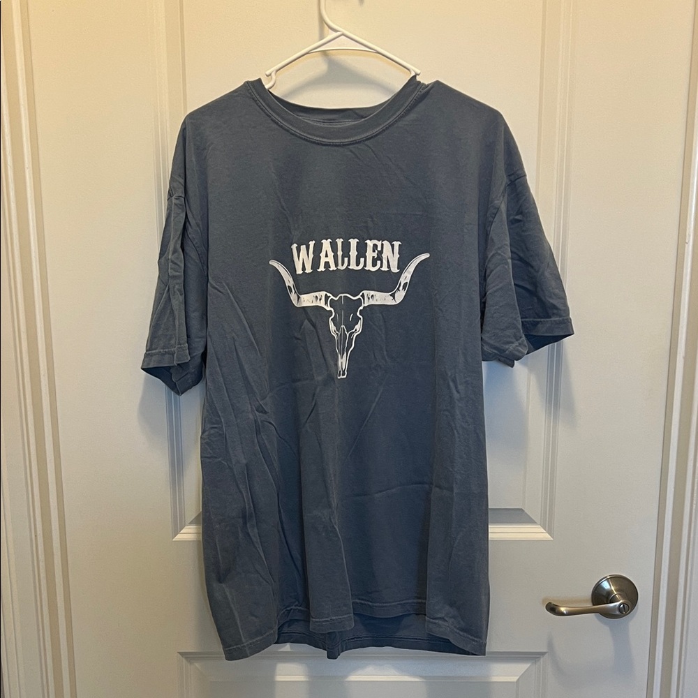 Slate blue wallen tshirt